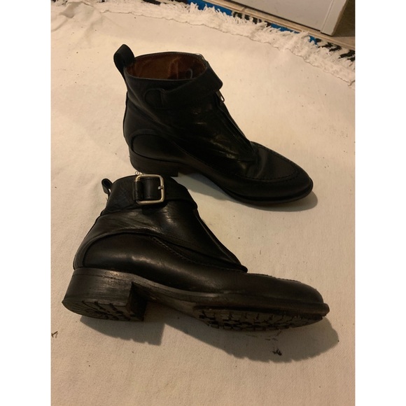 Whistles black leather ankle boots - Picture 2 of 3